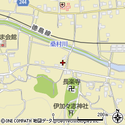 徳島県吉野川市川島町桑村1769周辺の地図