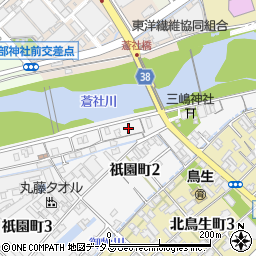 愛媛県今治市祇園町2丁目1-50周辺の地図