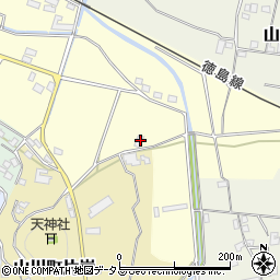 徳島県吉野川市山川町川田1472周辺の地図
