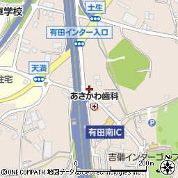 和歌山県有田郡有田川町天満226-1周辺の地図
