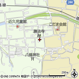 徳島県吉野川市川島町学近久235周辺の地図