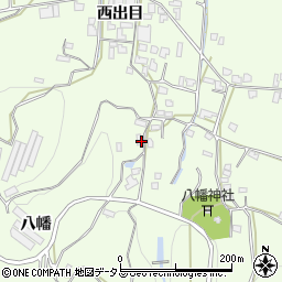 徳島県吉野川市川島町学八幡周辺の地図