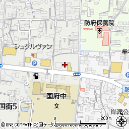 山口銀行牟礼支店周辺の地図