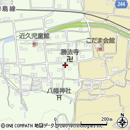 徳島県吉野川市川島町学近久291周辺の地図