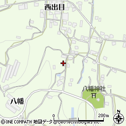 徳島県吉野川市川島町学八幡124周辺の地図