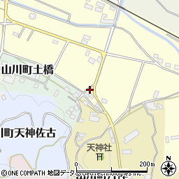 徳島県吉野川市山川町川田1415周辺の地図