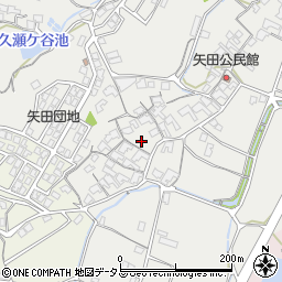 愛媛県今治市矢田589周辺の地図