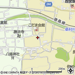 徳島県吉野川市川島町桑村1876周辺の地図