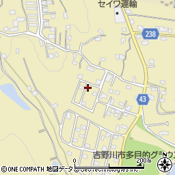 徳島県吉野川市川島町桑村619-57周辺の地図