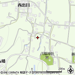 徳島県吉野川市川島町学八幡250周辺の地図