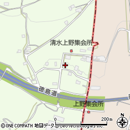 徳島県三好市三野町清水1482周辺の地図