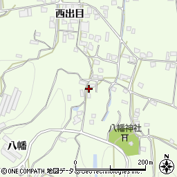 徳島県吉野川市川島町学八幡243周辺の地図