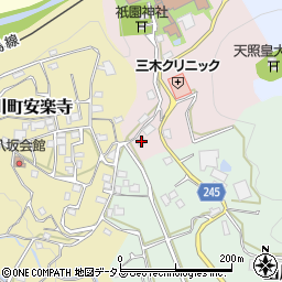 徳島県吉野川市山川町祇園32周辺の地図