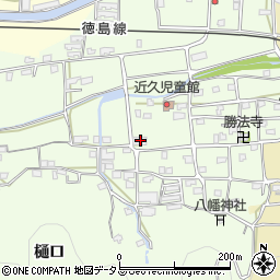 徳島県吉野川市川島町学近久151周辺の地図