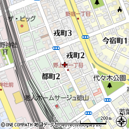 〒745-0042 山口県周南市野上町の地図