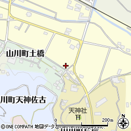 徳島県吉野川市山川町川田1414周辺の地図