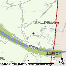 徳島県三好市三野町清水1470周辺の地図