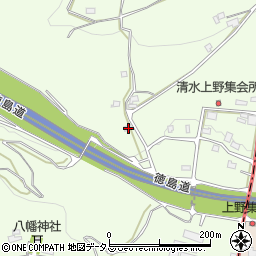 徳島県三好市三野町清水1460周辺の地図