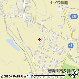 徳島県吉野川市川島町桑村619-74周辺の地図