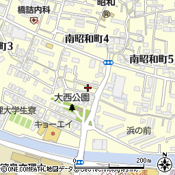 ファミール南昭和周辺の地図