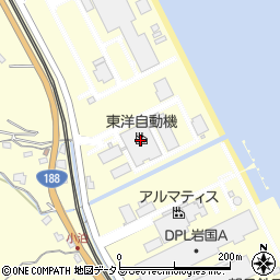 日本製紙クレシア株式会社　岩国物流センター周辺の地図