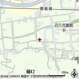 徳島県吉野川市川島町学近久143周辺の地図