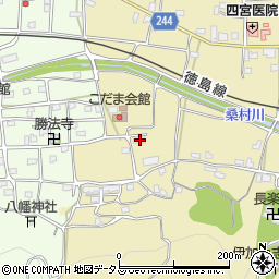 徳島県吉野川市川島町桑村1890-1周辺の地図