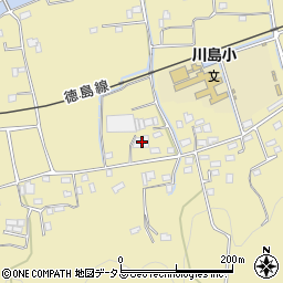 徳島県吉野川市川島町桑村1101周辺の地図