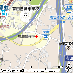 和歌山県有田郡有田川町明王寺92周辺の地図