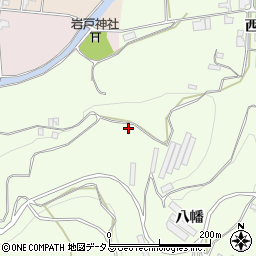 徳島県吉野川市山川町忌部山167周辺の地図