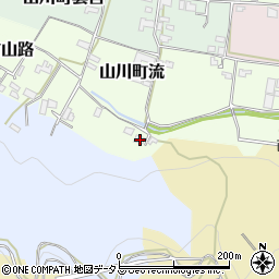 徳島県吉野川市山川町山路151周辺の地図