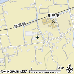 徳島県吉野川市川島町桑村1102周辺の地図