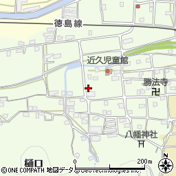 徳島県吉野川市川島町学近久1121周辺の地図