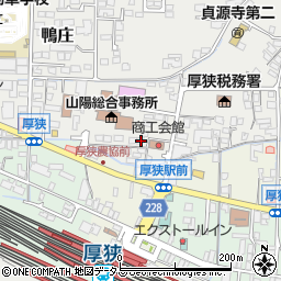 山口県山陽小野田市鴨庄101-19周辺の地図