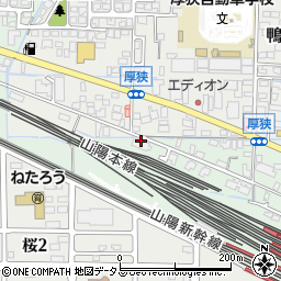 かがやき　デイサービス周辺の地図