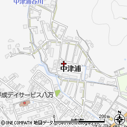 徳島県徳島市八万町中津浦173周辺の地図