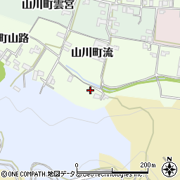 徳島県吉野川市山川町山路79-1周辺の地図