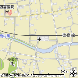 徳島県吉野川市川島町桑村1972周辺の地図