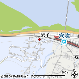 徳島県美馬市穴吹町口山尾山27-2周辺の地図