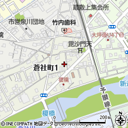 西日本物療鍼・灸治療院　分院周辺の地図