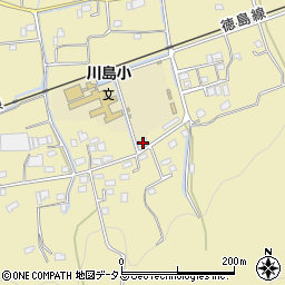 徳島県吉野川市川島町桑村1038-8周辺の地図