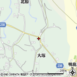 徳島県吉野川市川島町山田大塚42周辺の地図