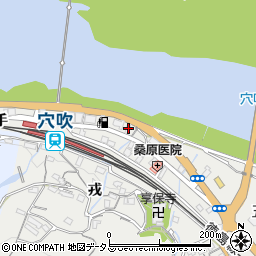 徳島県美馬市穴吹町穴吹東岩手9-16周辺の地図