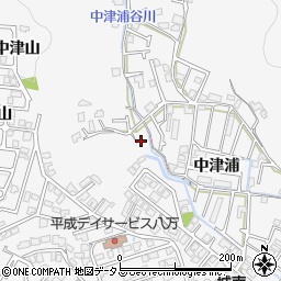 徳島県徳島市八万町中津浦28周辺の地図