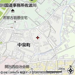 山口県防府市中泉町7-18周辺の地図
