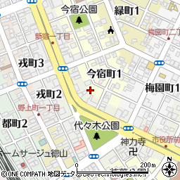 山口県周南市今宿町1丁目10周辺の地図