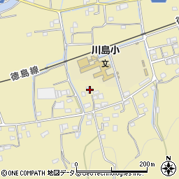 徳島県吉野川市川島町桑村1086周辺の地図