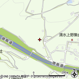 徳島県三好市三野町清水1504周辺の地図