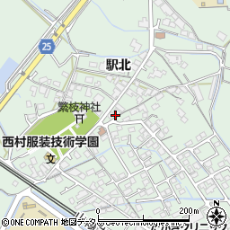 山口県防府市台道駅北526周辺の地図