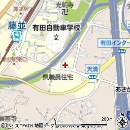和歌山県有田郡有田川町明王寺97周辺の地図